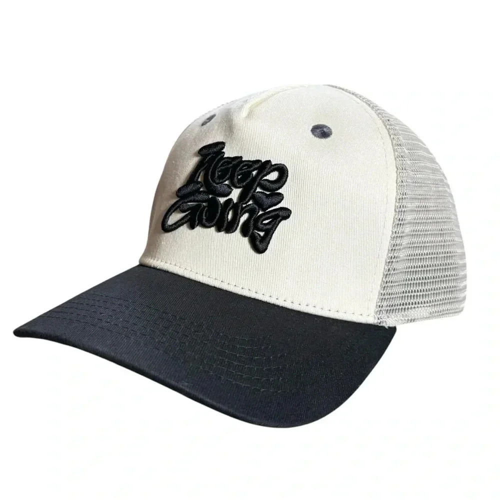 Beautiful Bastard Keep Going SnapBack Hat (w/ Raised Embroidered Type)